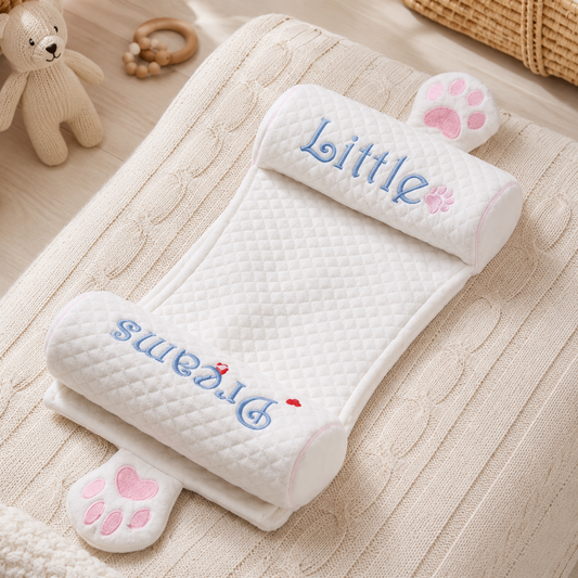 Premium Baby Head Shaping Pillow | Anti-Flat Head Support Cushion for Newborns